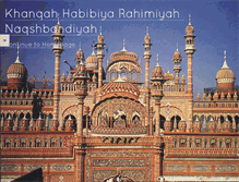Tablet Screenshot of khanqah-e-habibiya.com